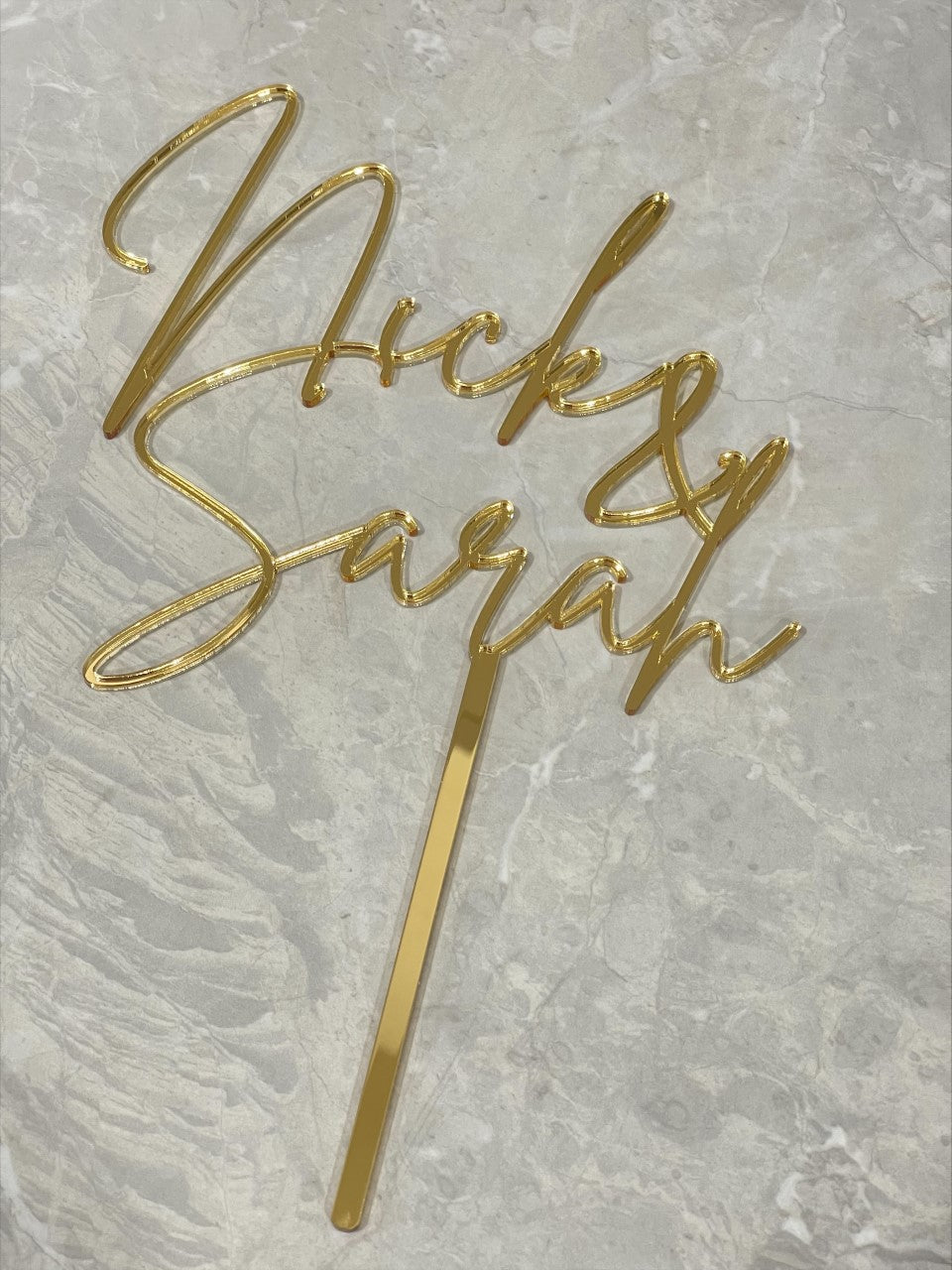 Personalised Name Cake Topper – Magic Signworx
